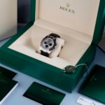 Rolex Daytona White Gold Steel Dial Oysterflex Strap116519ln-0027 Replica - Image 4