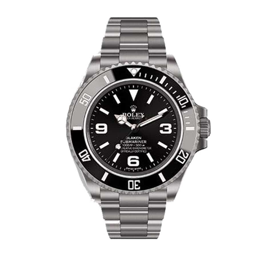rolex-blaken-submariner-black-dial-6190-box-replica.jpg Rolex Submariner 6190 Blaken Black Dial Replica - Image 1