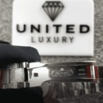 Rolex Datejust 116300 White Gold Diamond Arabic Dial Iced Out Replica - Image 3