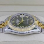 Rolex Datejust 126283RBR Green Roman Dial Replica - Image 6