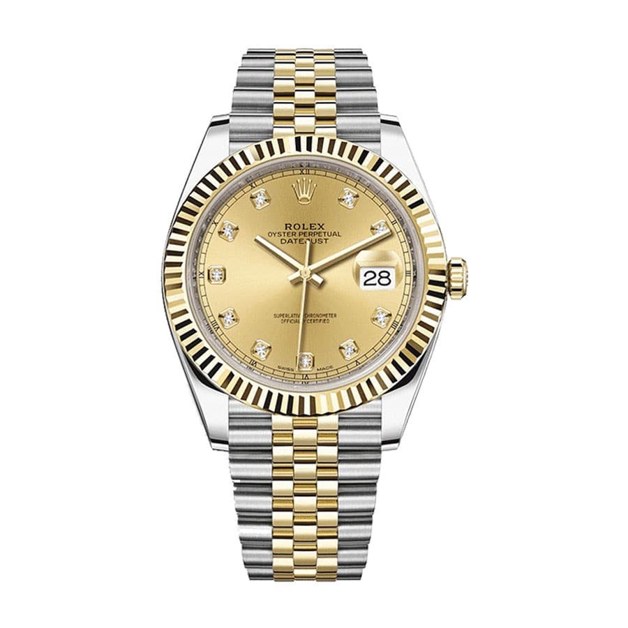 rolex-datejust-126333-steel-yellow-gold-diamond-jubilee-replica.jpg Datejust 126333 Replica - Image 1