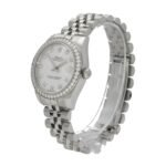 Rolex Datejust 178384-0017 White Gold Black & Diamond Dial Replica - Image 2