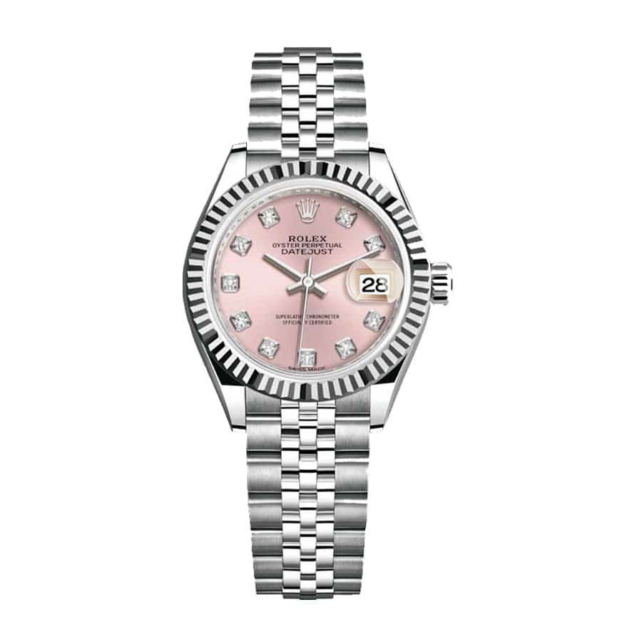 rolex-datejust-279174-28mm-steel-pink-dial.jpg Pink Oyster Perpetual Replica - Image 1