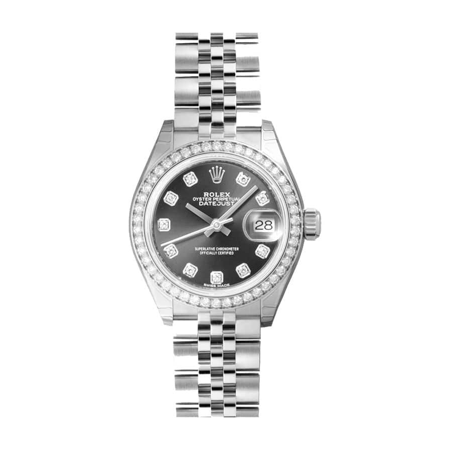 rolex-datejust-28mm-279384rbr-white-gold-automatic-dark-grey-diamond-dial.jpg Datejust Jubilee Diamond Replica - Image 1