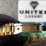 Rolex Datejust 116625 Yellow Gold Diamond Dial Iced Out Replica - Image 3