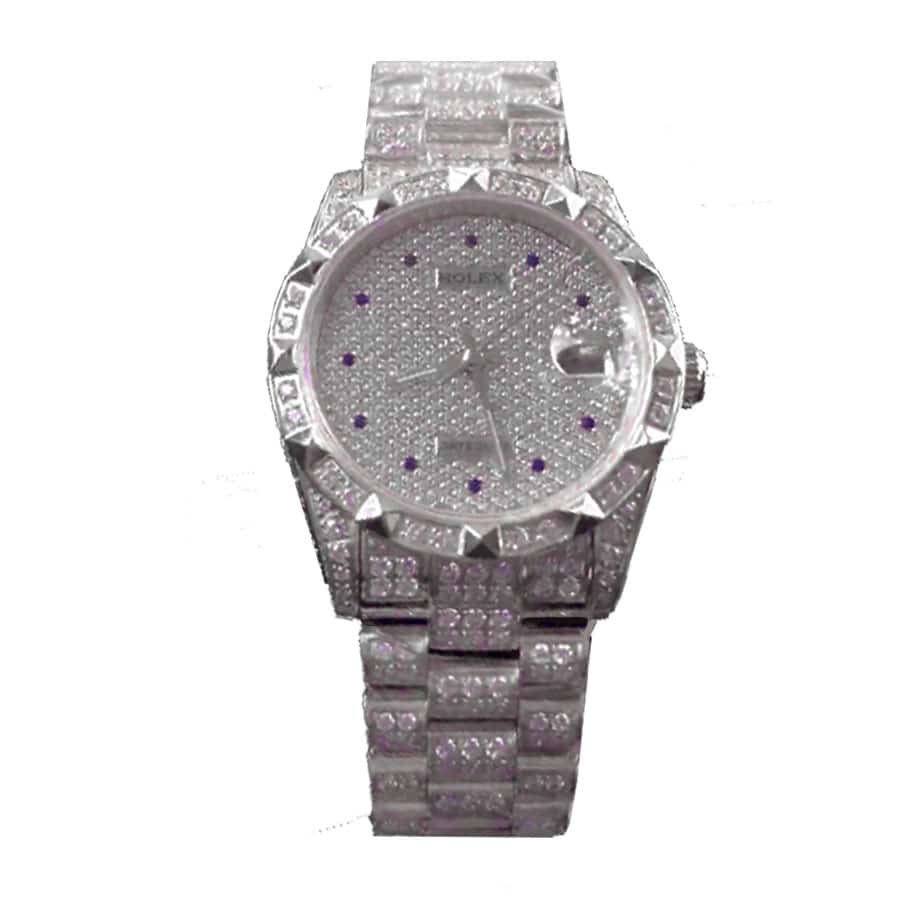 rolex-datejust-white-gold-diamond-dial-iced-out-116624-replica.jpg Rolex Datejust White Gold Diamond Dial Iced out 116624 Replica - Image 1