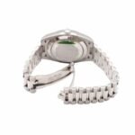 Rolex Day Date Ice Blue Baguette Dial Platinum Presidential 228206 Replica - Image 5