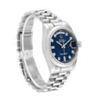 Rolex Day-Date 128239 Blue Dial With Diamond Replica - Image 2