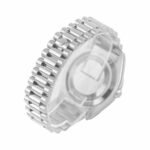 Rolex Day-Date Platinum 228396TBR Ice Blue Baguette Index Replica - Image 5