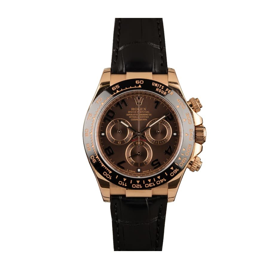 rolex-daytona-cosmograph-116515ln-n-rose-gold-black-dial-replica.jpg Rolex Daytona 40MM Replica - Image 1
