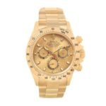 Rolex Daytona Cosmograph Yellow Gold Dial 116528 Oyster Replica