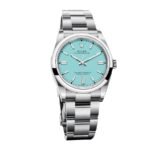 Rolex Oyster Perpetual Aqua Dial 126000 Replica - Image 2