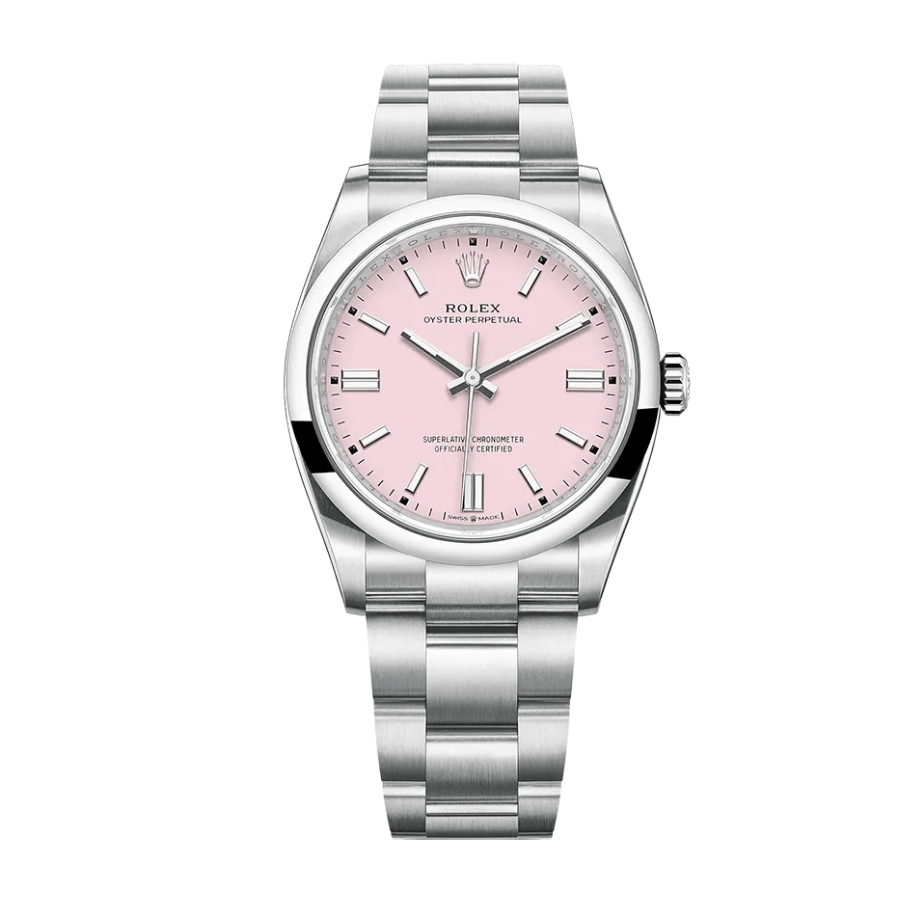 rolex-perpetual-pink-124300-replica-1.png Rolex Perpetual Pink 124300 Replica - Image 1