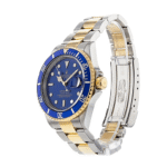 Rolex Submariner Date Two Tone Blue Dial 16613 Replica - Image 2