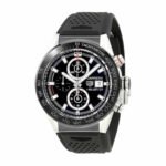 TAG Carrera Black Rubber Replica - Image 2